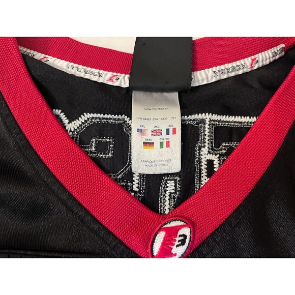 Vintage Reebok Allen Iverson Football 2XL Jersey #3 - Picture 4 of 11